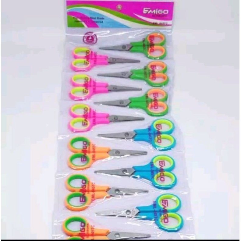 

gunting 12 pcs merk emigo montana