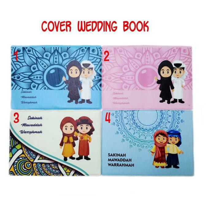 promo Cover Wedding Book Sampul Buku Nikah Document Organizer Pernikahan