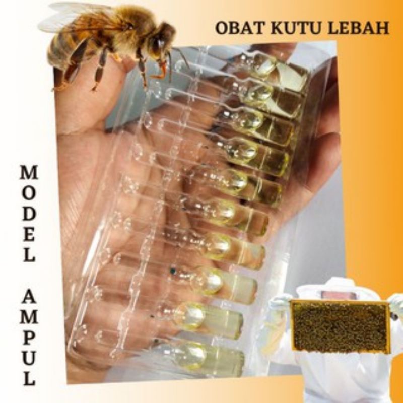 Lovemiauw 2Ml X 10Pcs Obat Ampul Lebah Ampul Lebah Obat Kutu Lebah Apis Cerana Alat Ternak Lebah
