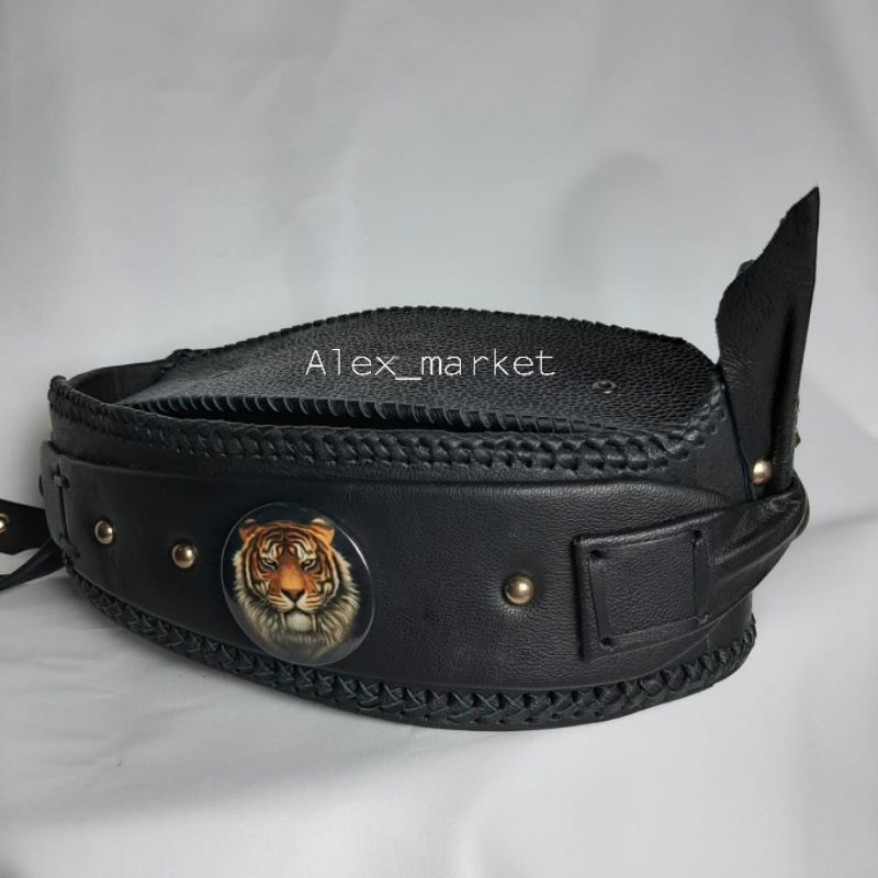 Blangkon iket totopong bendo udeng kopeah peci kulit asli kombinasi domba sapi kualitas terbaik