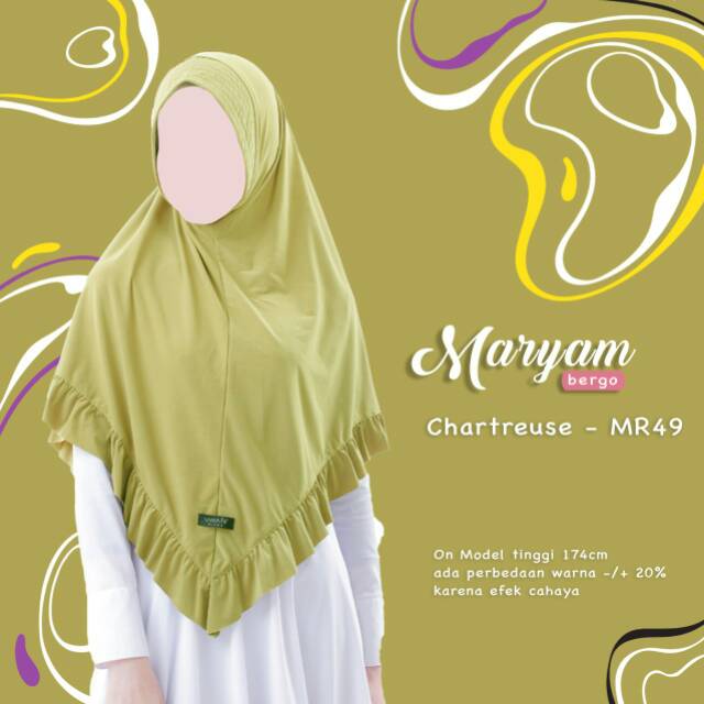 Bergo Maryam Mom Uwais