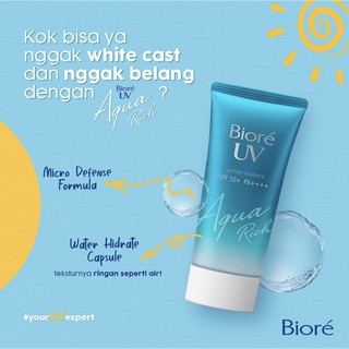 BIORE UV Aqua Rich Watery Essence / Gel SPF 50 PA