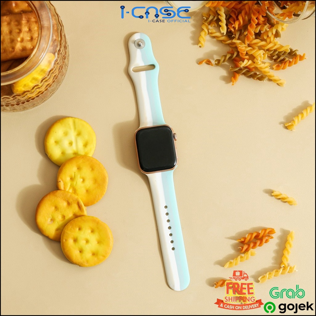 Smart iWatch Rubber Sport Strap Band Rainbow (HANYA STRAP)