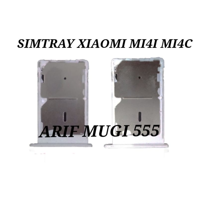 Simtray Simlock Slot kartu Tempat Sim Xiaomi Mi4c MI4i Original