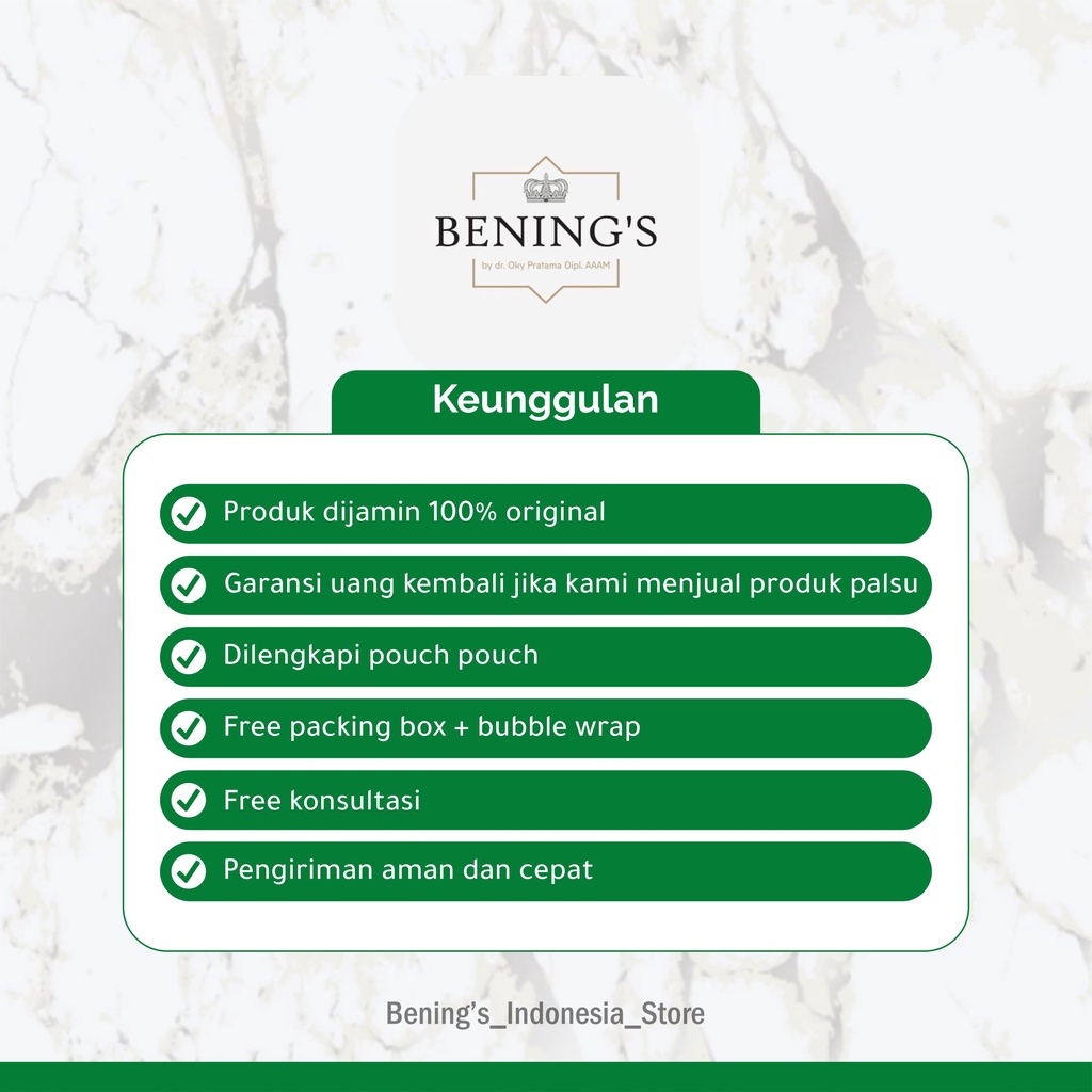 Bening Skincare Dr Oky Pratama Paket Acne Terbaik (Free Gift) Benings Skincare - Benings Clinic Paket Jerawat-4