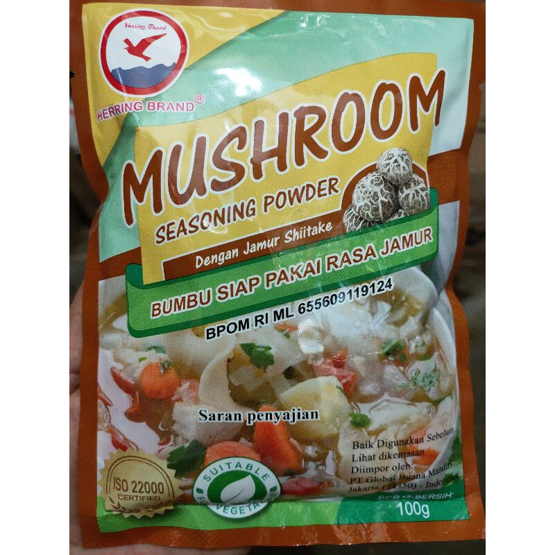 

MUSHROOM JAMUR 100g /non halal