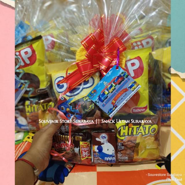 Murah !!! Paket Snack Ultah / Bingkisan Ulang Tahun / Snack Ultah Murah / souvenir snack ultah