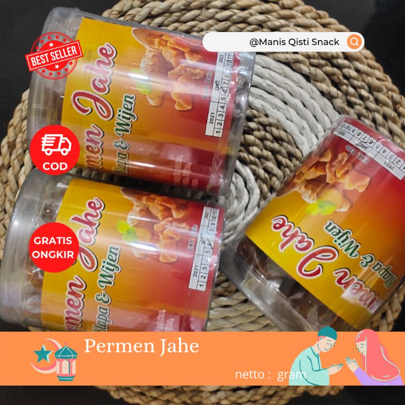 

PREMEN JAHE KELAPA & WIJEN berat 300G