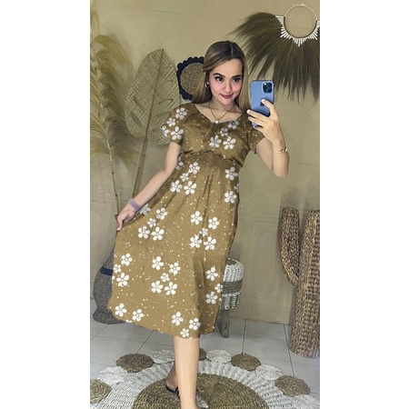 DASTER/DASTER ELSA MOTIF BUNGA/DASTER ELSA IKATAN CINTA/DASTER ANDIN BUNGA/DASTER BUNGA/DRESS ELSA M