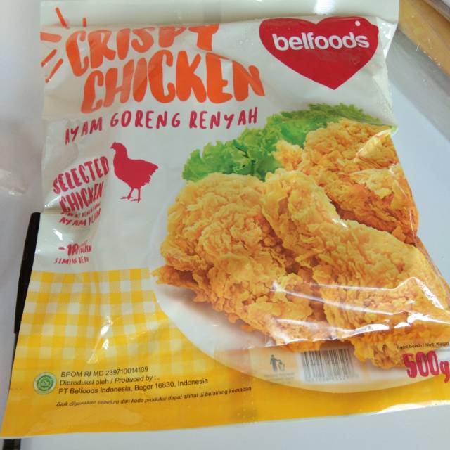 

Belfoods Ayam goreng renyah 500gr