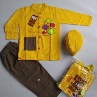 Setelan Koko Anak Hafidz Usia 5 Tahun Katun Sigaret Setelan Koko Anak Hafidz Usia 5 Tahun Katun Sigaret