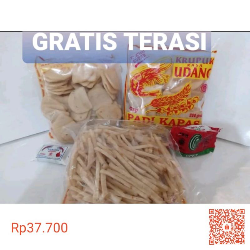 

Krupuk padii tree get one..lagii promo Dann termurahh ..hasil khas corebon.