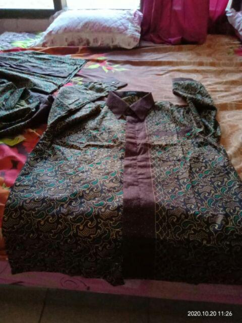 Couple Gamis Batik Set | Batik Keluarga | Batik Set Modern | Putri.dianputri