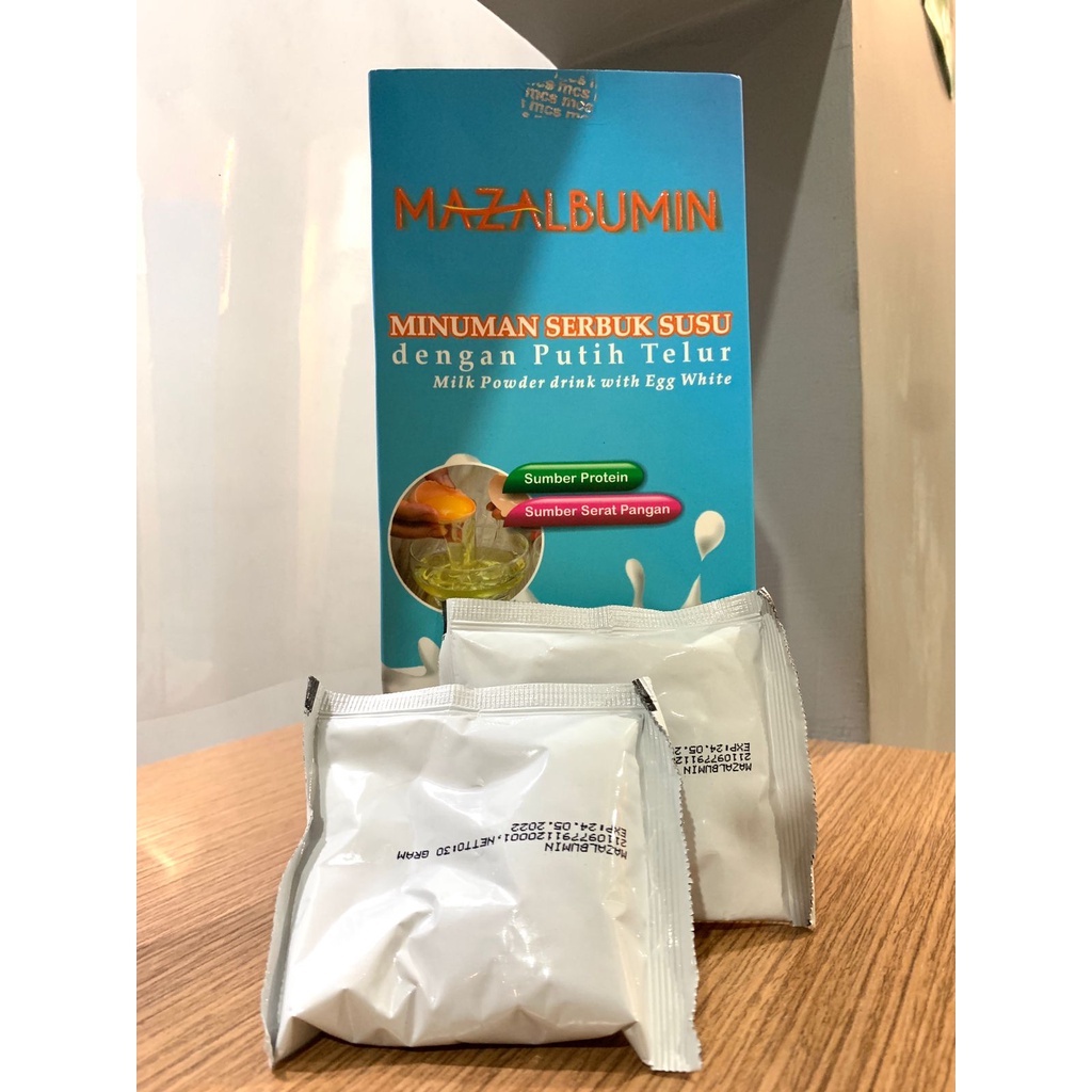 

Mazalbumin Minuman Serbuk Susu Sachet 30 Gr