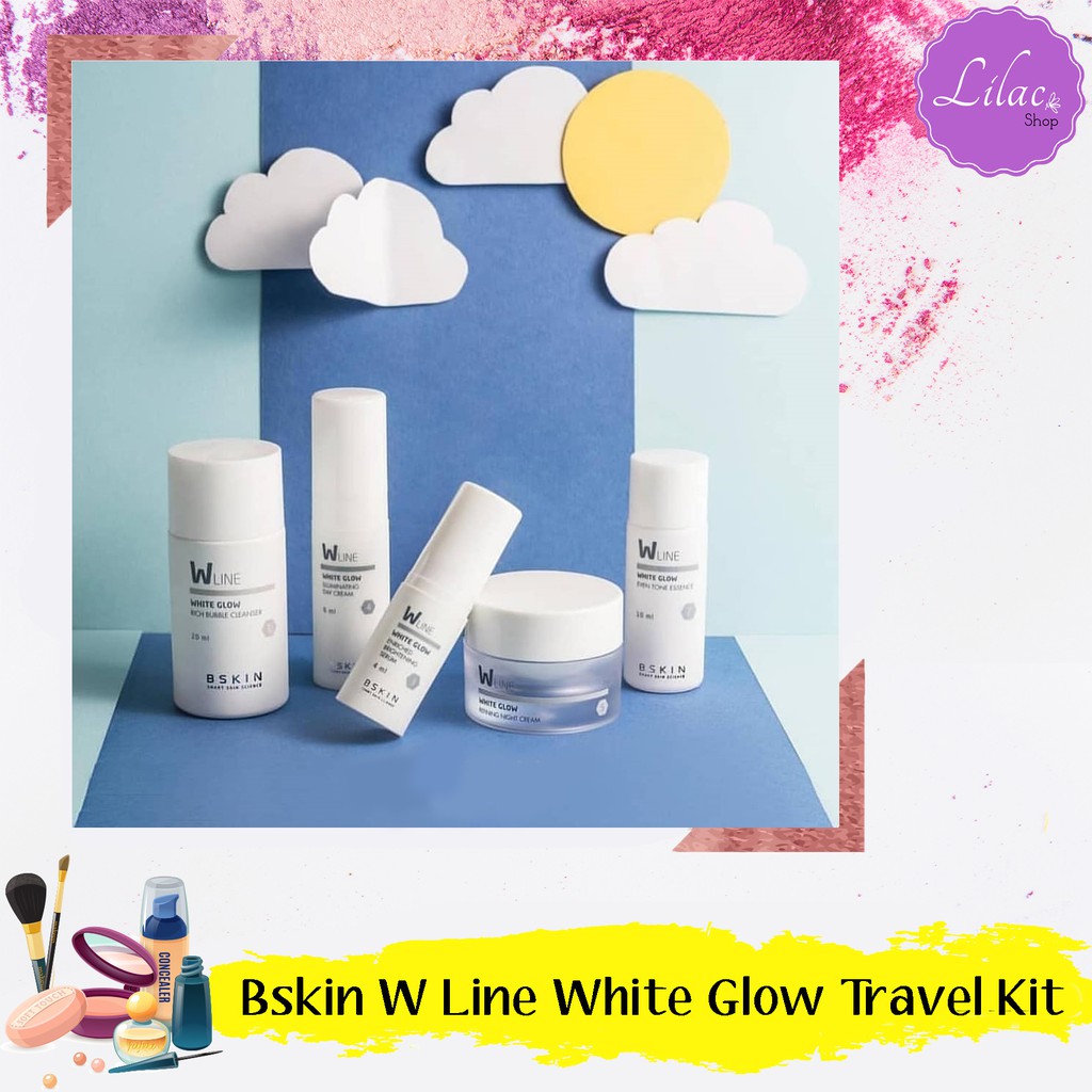 BSKIN W LINE WHITE GLOW TRAVEL KIT