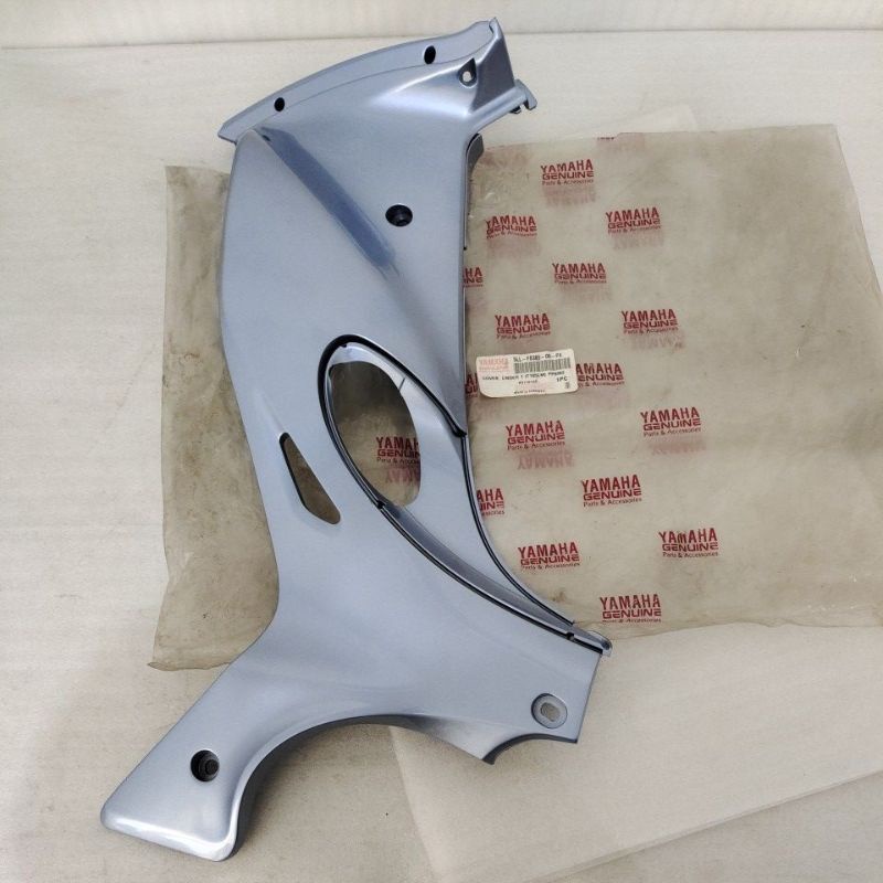 cover sayap tebeng Legshield Leksil Dalam KIRI BIRU telur Asin Yamaha Jupiter Z lama 2001-2003 ORIGI