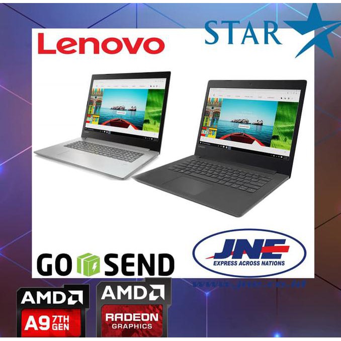 LAPTOP GAMING LENOVO IDEAPAD 320 14AST AMD A9 9420 / 4GB / 1TB / RESMI