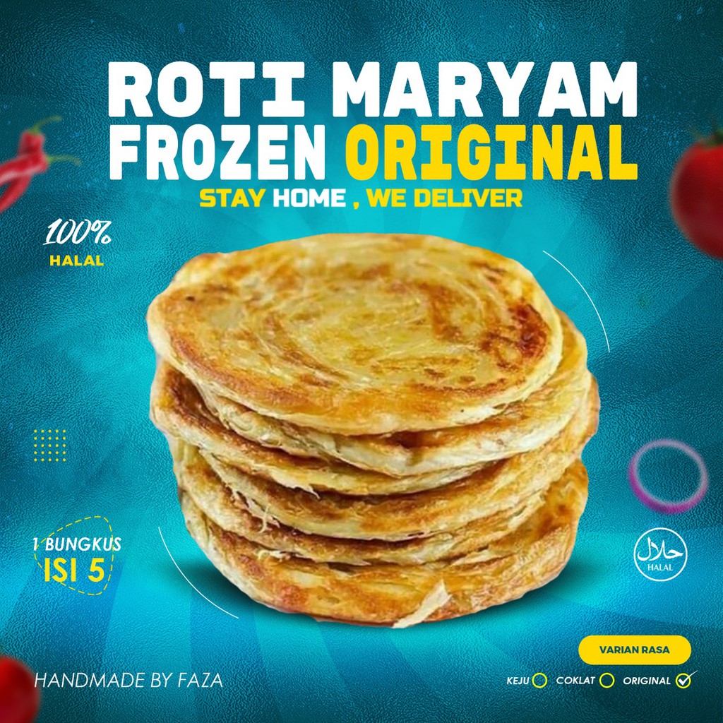 

Roti Maryam Frozen