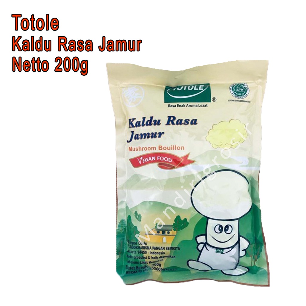 Kaldu Rasa Jamur * Totole * Mushroom Bouillon