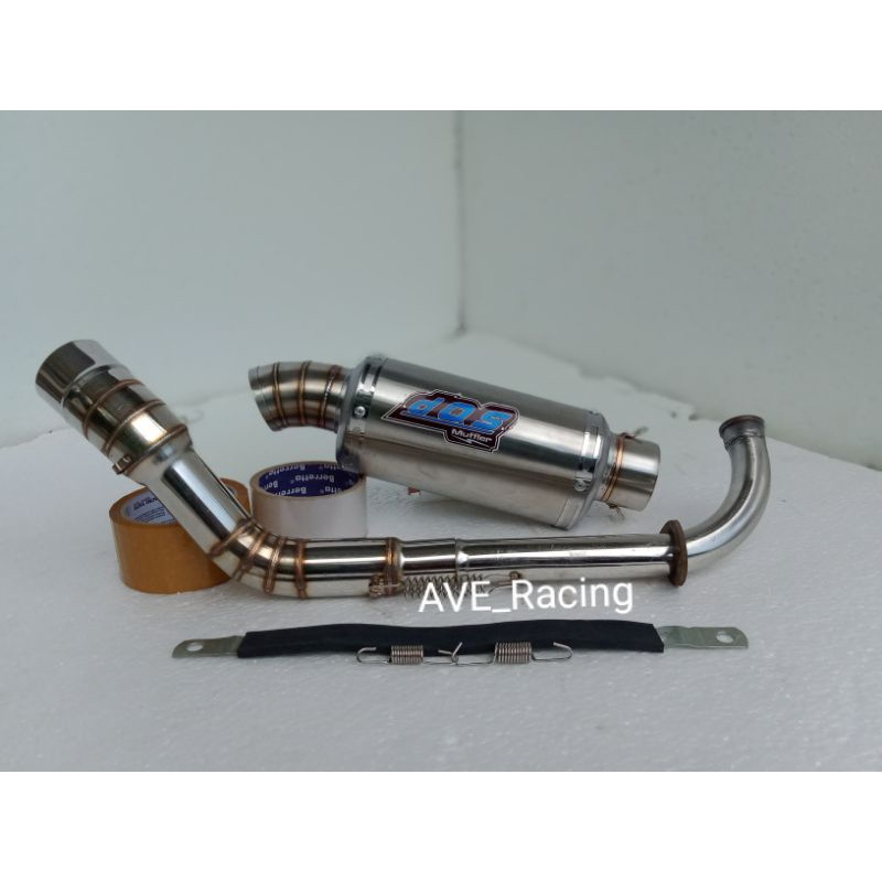 Knalpot racing DOS Muffler buat, Vario 110, 125, 150 dll