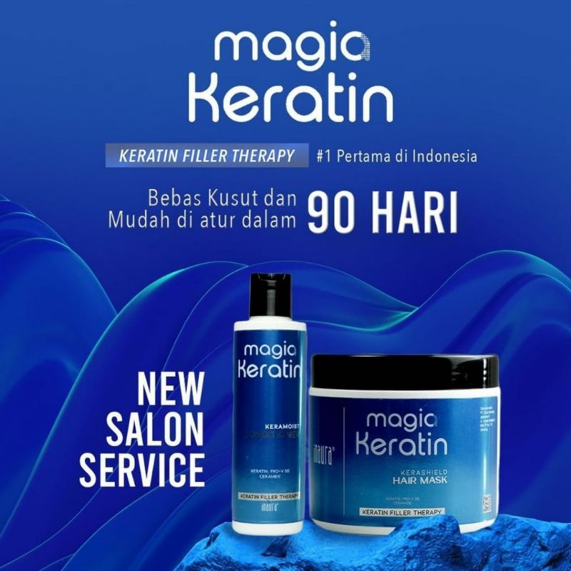 INAURA KERASHIELD HAIR MASK 500mL &amp; 100mL | Magia Keratin Series | Keratin Filler Therapy