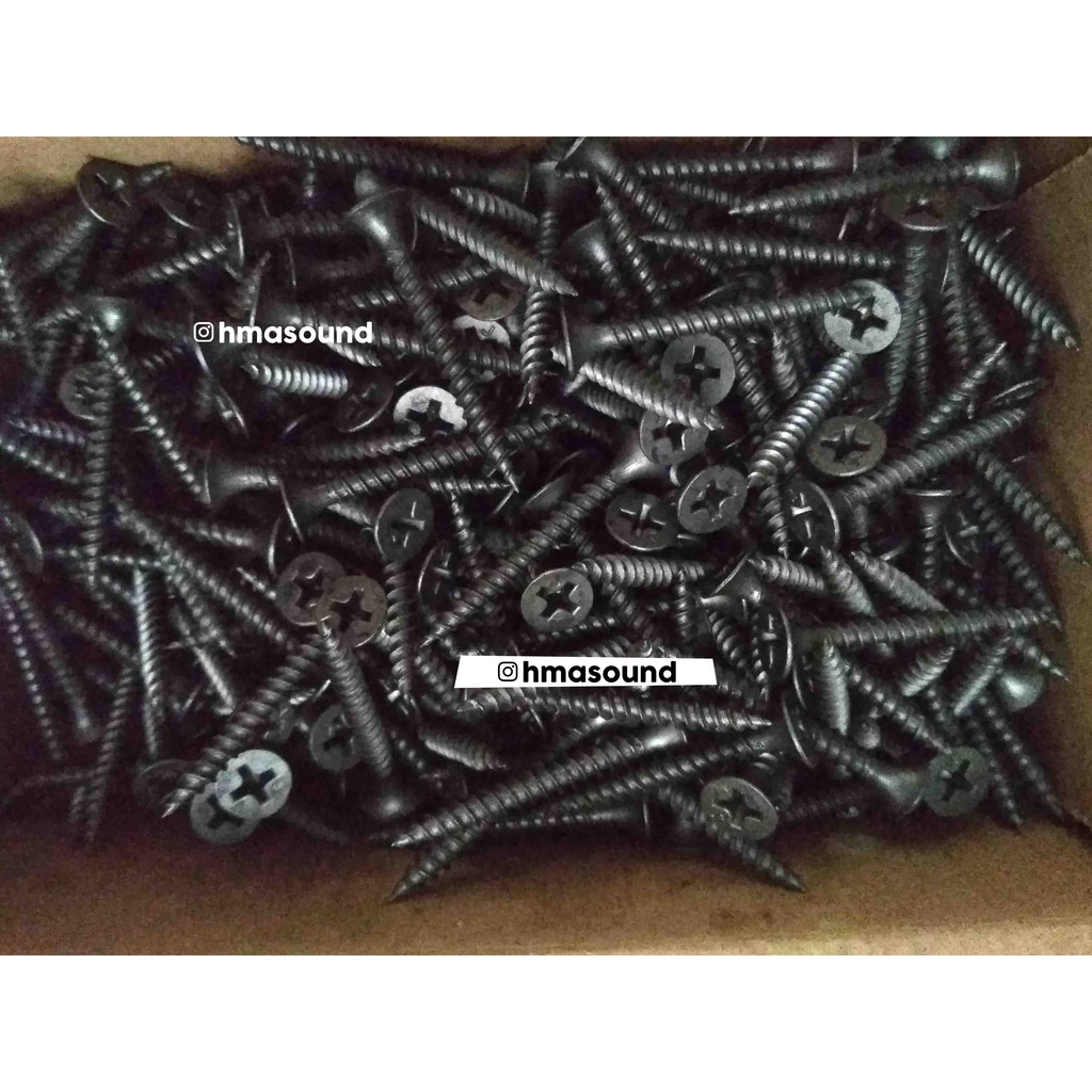 Skrup Sekrup Gypsum Drywall Screw 6x1 1/2&quot; / 3,5cm harga perBox