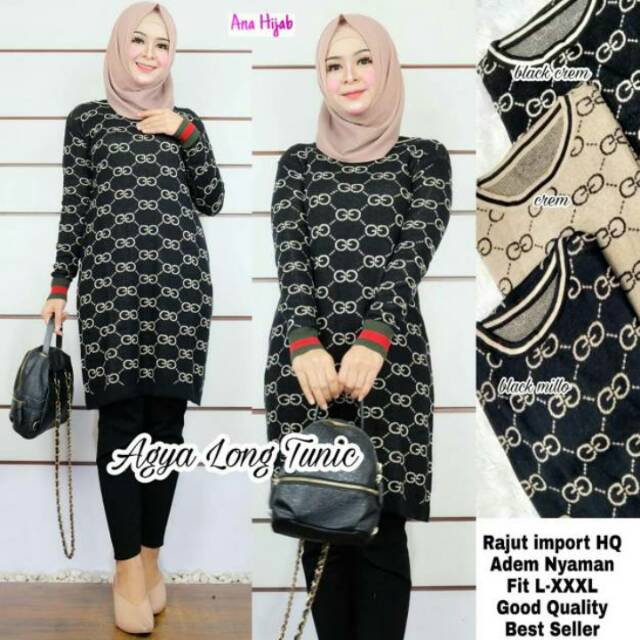 Tunik Rajut Gucci
