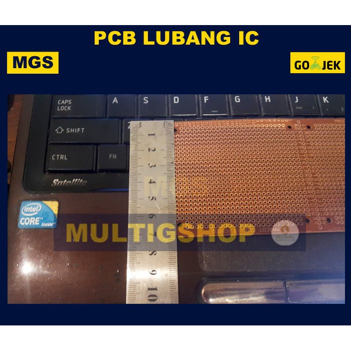 5Pcs PCB Lubang IC 18.5 x 7