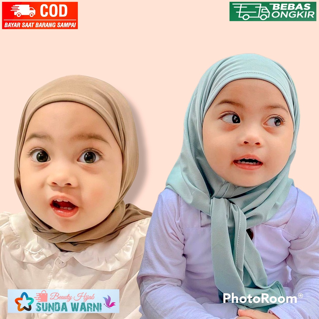 Hijab Anak Almeera / Pashmina Instan Anak jersey