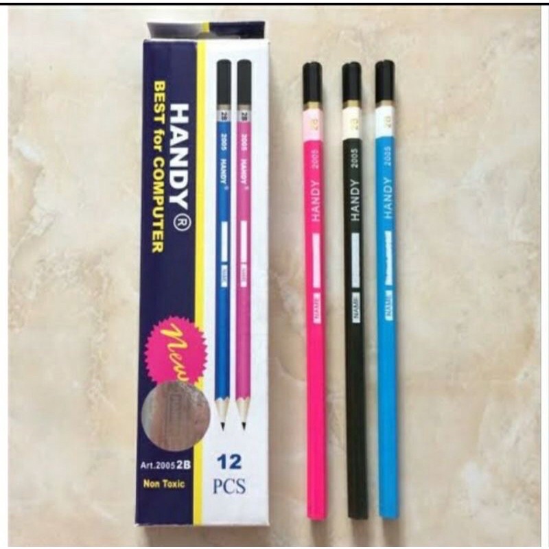 

Pensil 2B Handy 2005 isi 12 pcs(1pack)