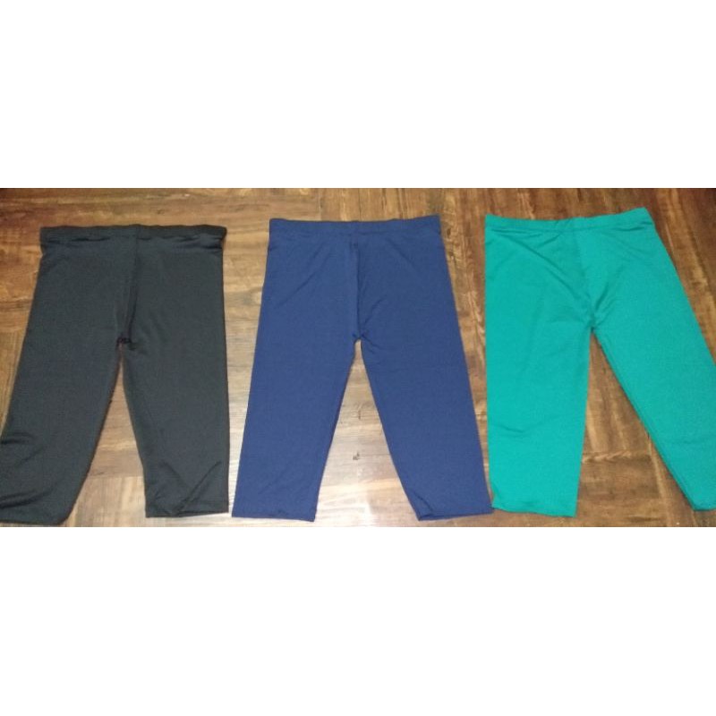 Legging  7/8/Legging Pendek/Legging Selutut STANDAR & JUMBO Spandek Premium-3