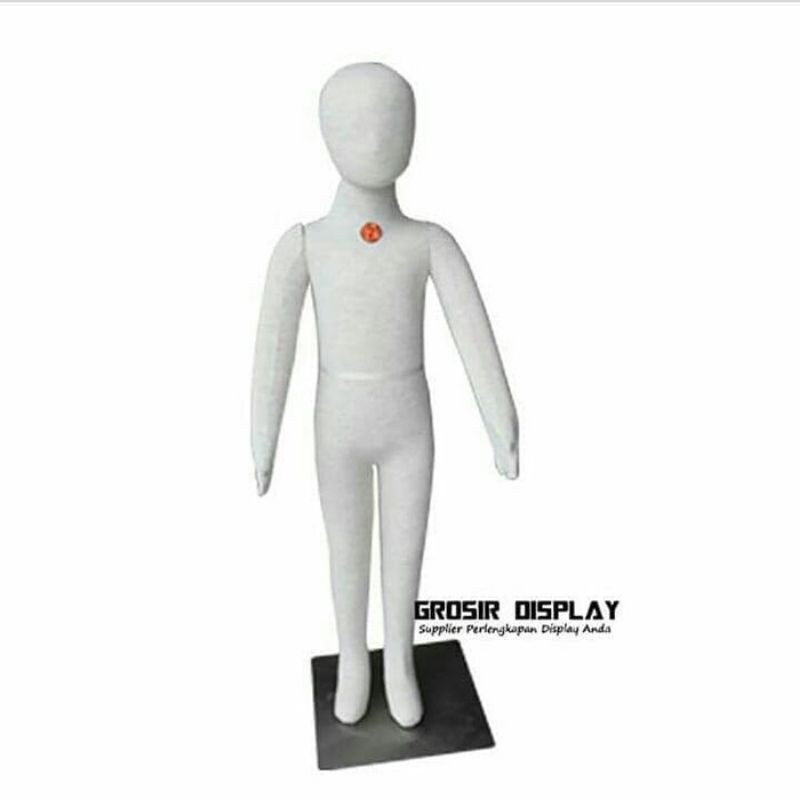 Manekin Full Foam Anak Dummy Boneka Jahit Patung Baju Display Baju Manekin Tusuk Pajangan Baju Anak