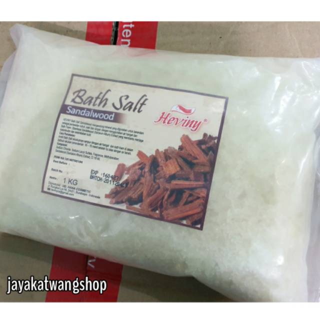 HEVINY Bath Salt Garam Mandi Refill 1 KG