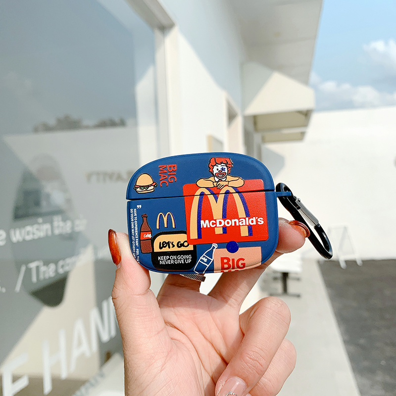 Soft Case Desain Mcdonald 's Inpods 12 Starbucks Untuk Airpods Pro