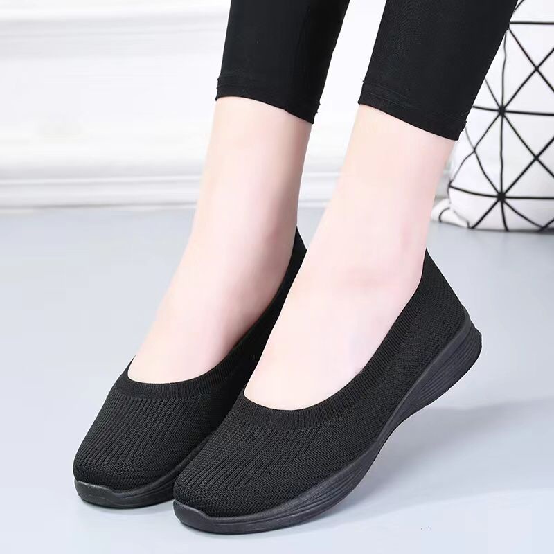 Permata  Sepatu Slip On Wanita Import A02 Premium Quality  Fliknit Shoes