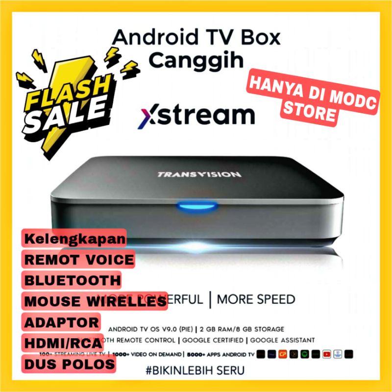 ANDROID TV BOX XSTREAM GEN 2 (BISA NETFLIX MOBILE,YOUTUBE,DISNEY+ JOOX DLL)-FULL APK
