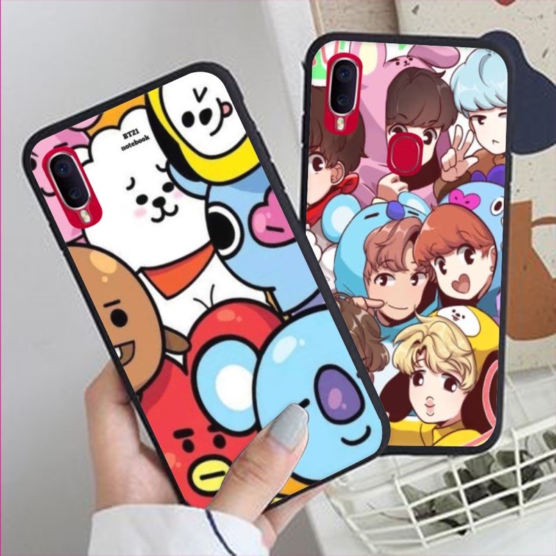 SOFT CASE VIVO Y91c Y93 Y95 Y15s Y20 Y12s Y15s Y17 Y19 Y30i Y50 Y51 V19 V20 se bts casing