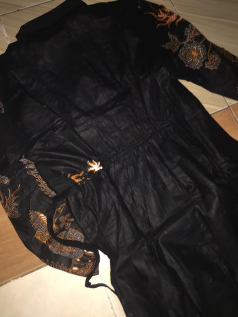 Naura Couple - Sania Ruffle Batik Couple Ori  Doro Ayu ,hbr 35 Garansi Termurah Shopee -