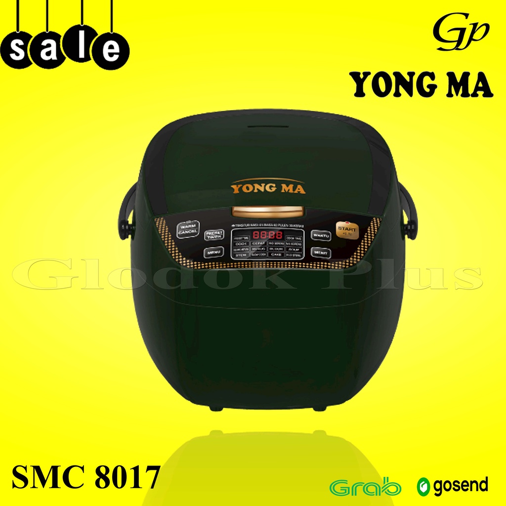 Yong Ma SMC 8017 Magic Com digital Rice Cooker 2 Liter SMC8017 yongma