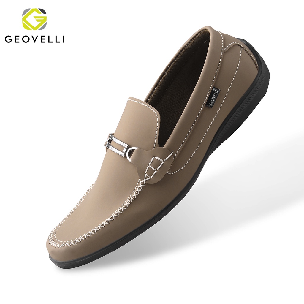 GEOVELLI SHOES - Sepatu Pria Kulit Kasual Kerja Kantor Santai H-Gvl-1973