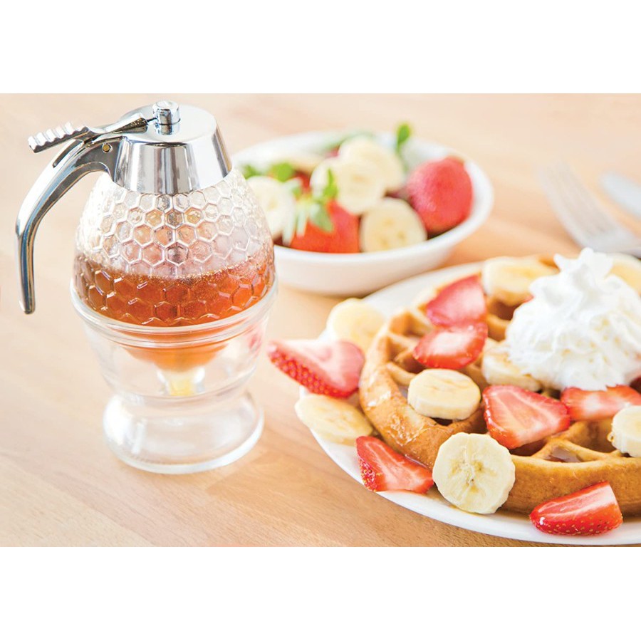 

Glass Honey/Syrup Dispenser - Tempat Penyimpanan Madu dan Sirup TLID