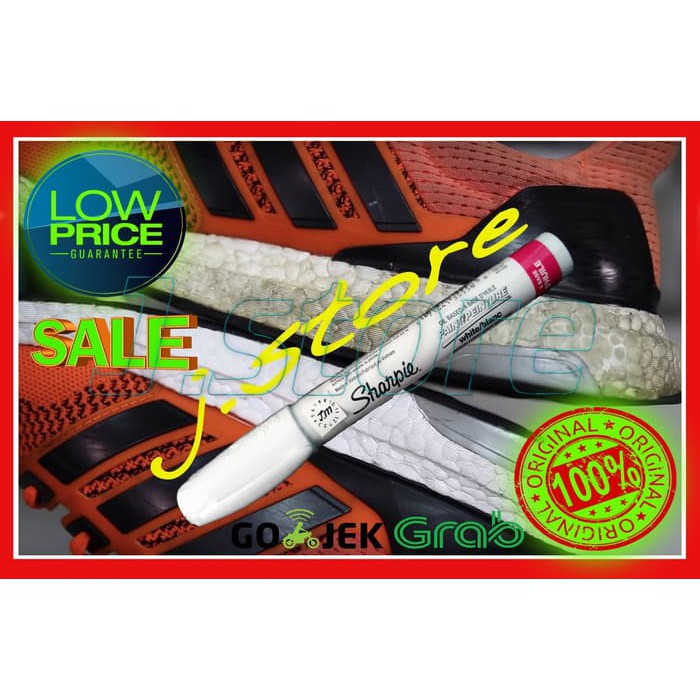 

Ready Stock Sharpie Oil Based Pen Marker Ultra Boost Nmd Pureboost White \U002F Blanc Fashion Pria -