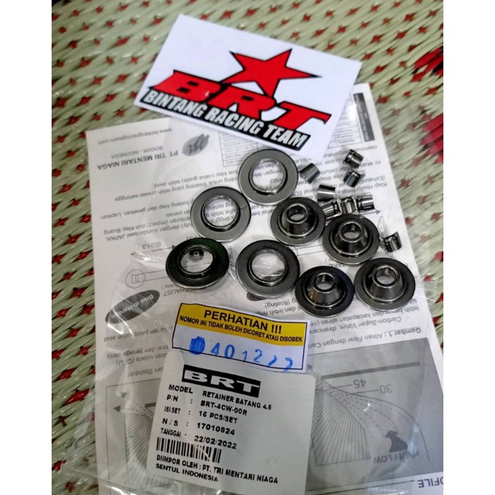 Retainer Shim Klep 4.5 4,5Mm Brt Universal Mx Vixion R15 Mx King