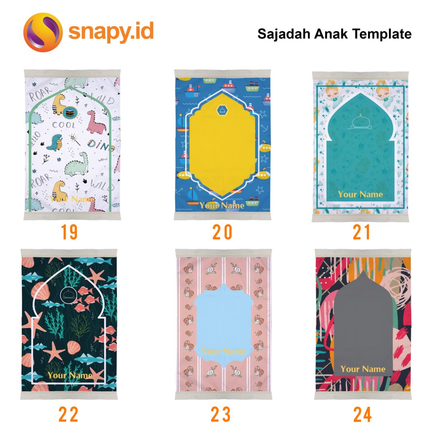 SAJADAH ANAK CUSTOM / SAJADAH / ANAK / GIFT /-1