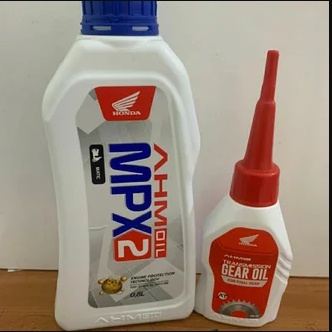 PAKET OLI MPX 2 800ML dan OLI GEAR AHM 120ML