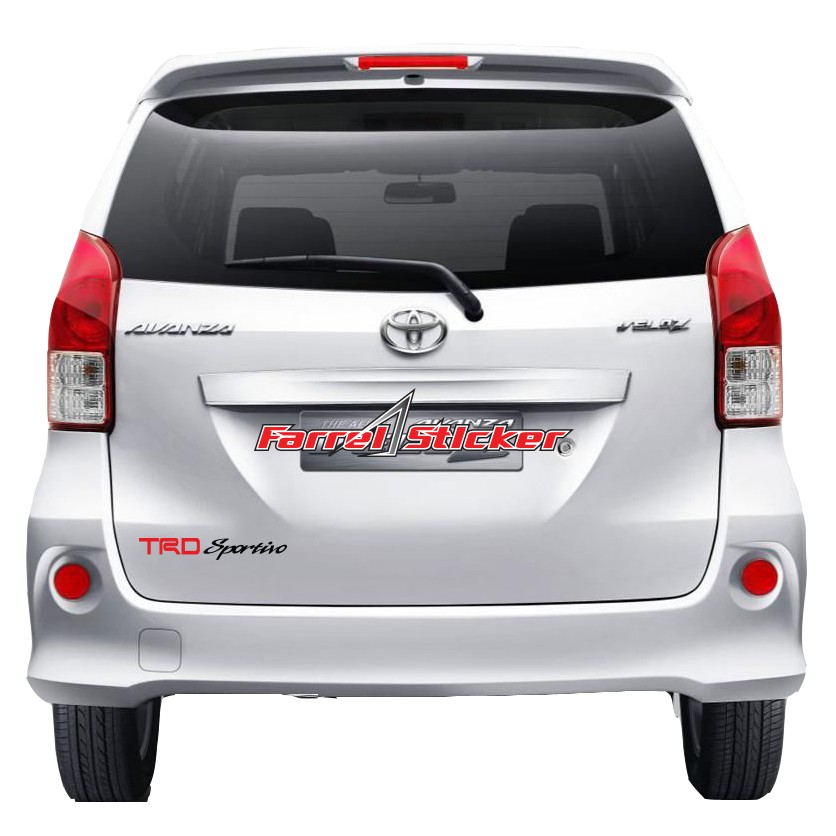 stiker trd sportivo sticker toyota