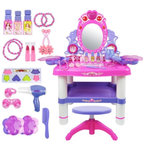 Mainan Meja Rias Anak - Meja Make up Mainan Anak Perempuan Murah
