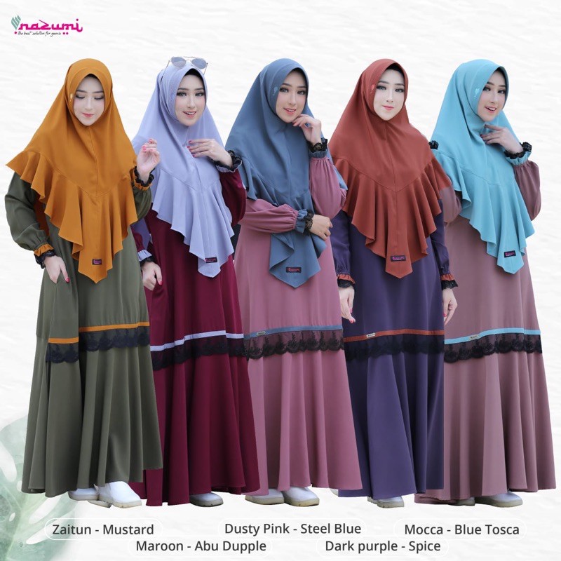 Qonita gamis set by Nazumi