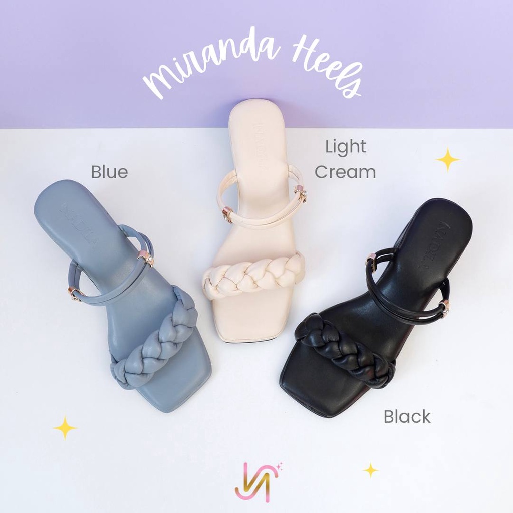 Nadilastuff Miranda Heels Kondangan Wanita Premium