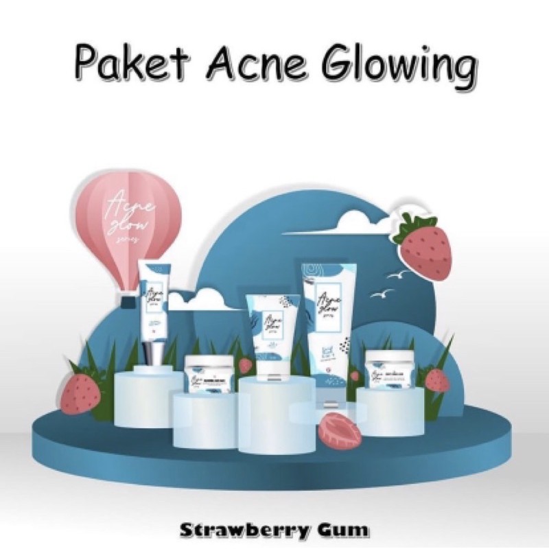 GLAFIDSYA SKIN - Paket Acne Glow